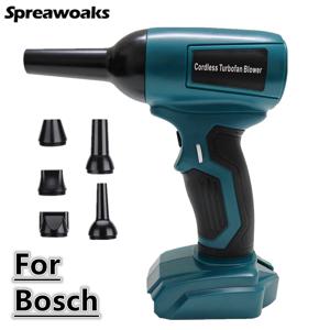 Bosch 18V 배터리용 브러시리스 터보 제트 팬 미니 공기 먼지떨이 130000 자동차 PC 컴퓨터 키보드 홈 클린용 RPM 강력한 송풍기