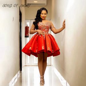 맞춤형 럭셔리 홈 커밍 드레스 연인 V 넥 펄스 사이즈 여성 축제 성찬식 파티 가운 색상 맞춤형