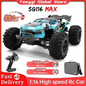 ZLL SG116 MAX/PRO 1:16 고속 드리프트 레이싱 80 KM/H 또는 40 KM/H 브러시리스 모터 4WD RC 자동차 오프로드 자동차 장난감 어린이 선물용