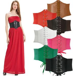 슬리밍을 위한 초대형 허리밴드 여성용 탄성 와이드 허리밴드 간단한 장식 셔츠 외부 착용을 위한 탄성 허리밴드