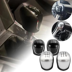 Ford Mondeo 4 Mk4 Focus S-Max C-Max Kuga Galaxy 가죽 시프터 레버 암 헤드볼 자동차 액세서리 용 5/6 속도 기어 시프트 노브
