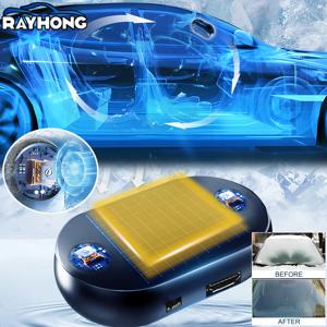 자동차 앞유리 및 백미러용 태양광 제빙 장치, 더 이상 긁힘 없이, 자석식 베이스, 충전식, 겨울 보호 도구