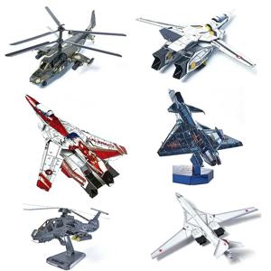 DIY 다채로운 3D 금속 퍼즐 항공기 VF-1S 모델 RAH-66 항공기 선물 장난감 성인을위한 금속 지구 교육 장난감 for14 +