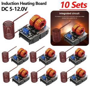 120W 미니 ZVS 유도 가열 보드 DC 5-12.0V 입력 전압 유도 히터 고주파 대용량