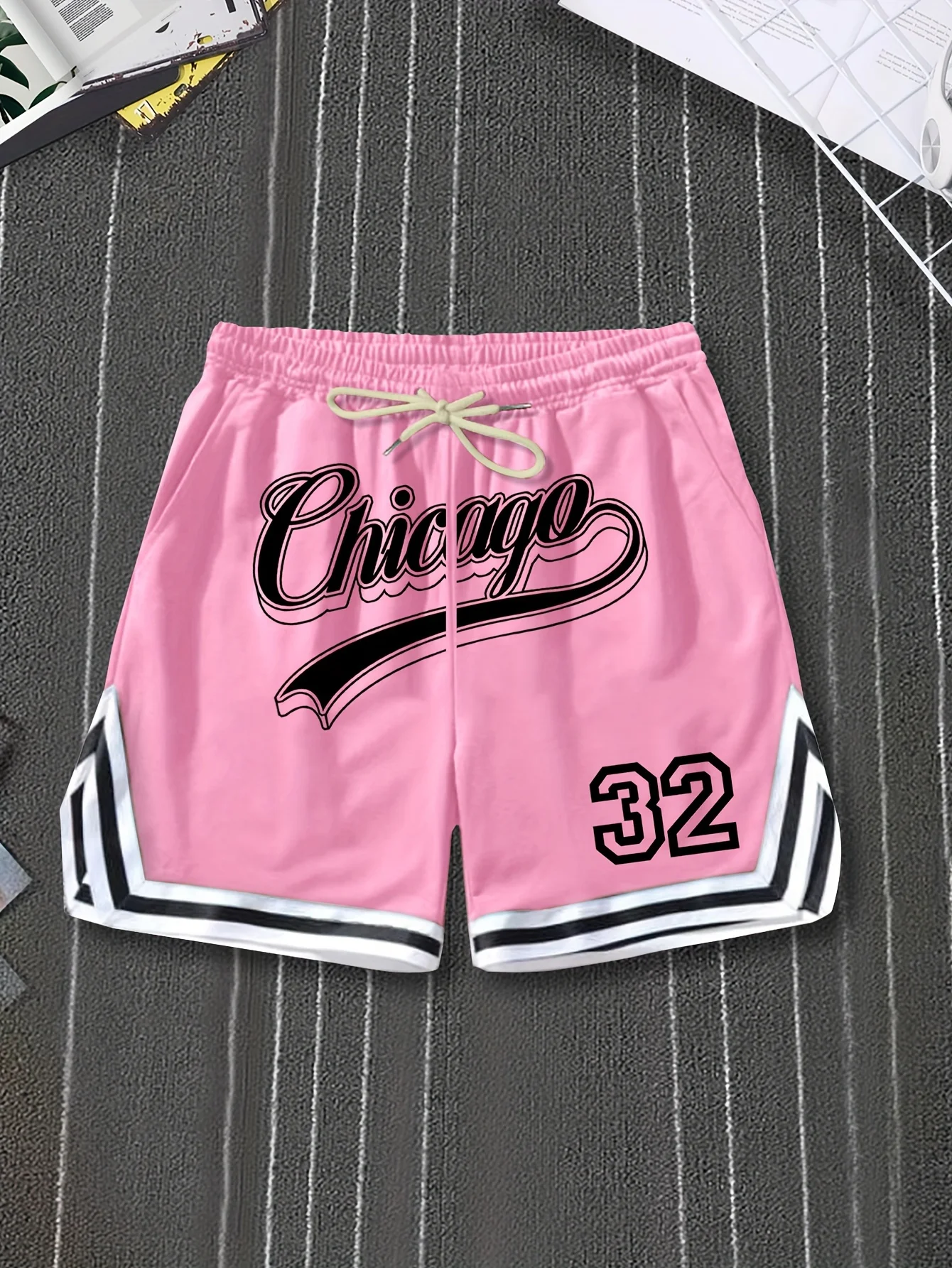 2025년 여름 신상 남성 프린트 농구 반바지 캐주얼 스포츠 아웃도어 반바지