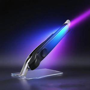 자외선 UV 핀셋 속눈썹 연장 접착 경화 램프 (프레스 스위치 포함, 충전식)