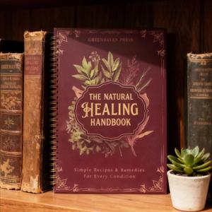 자연 치유 가이드 스파이럴 바운드 허브 책 심장 건강 혈압 및 집중력 향상을 위한 단계별 레시피 포함