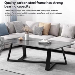 차 테이블 이탈리아 스타일 라이트 럭셔리 홈 거실 소파 차 테이블 미니멀리스트 대리석 패턴 작은 낮은 테이블 작은 아파트