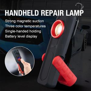 자동차 디테일링 도구 자동차 도장 마감 램프 스캔 스월 마그네틱 그립 다기능 자동차 수리 작업등 500LM 2400mAh USB