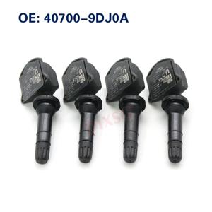 INFINITI QX60 닛산 맥시마 무라노 패스 파인더, TPMS 40700-9DJ0A, 2019-2020 407009DJ0A, 433MHz 타이어 압력 모니터 센서, 4 개