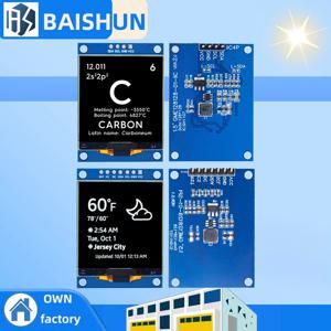 OLED 실드 스크린 모듈 하이 퀄리티 제품, 라즈베리 파이, STM32, 아두이노용, 1.5 인치, 128x128