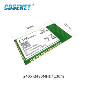 TLSR8269 2.4Ghz 7dbm 512kb 플래시 130m 범위 3.3V PCB 안테나 SMD Zigbee 3.0 모듈 E180-Z6907A CDSENET
