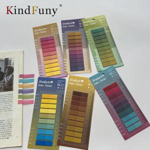 200 매 투명 스티커 메모 자체 접착 주석 책 메모장 북마크 탭 메모 게시 패드 색인 문구