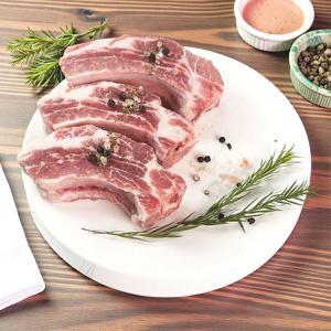 바라던 미국산 살코기 가득 로인립 돼지  등갈비 1kg