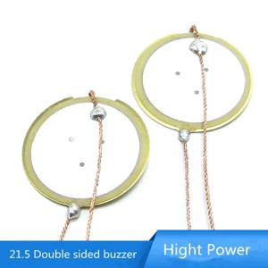 압전 세라믹 양면 버저 초음파 경적 경보 벨로우즈, 피에조 세라믹 고출력, 21.5mm, 27MM-25, TL MM, 2PCs/로트