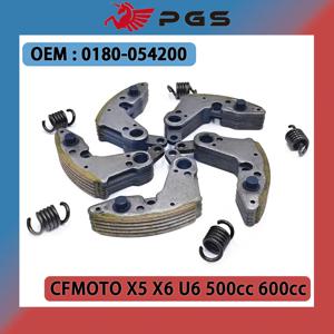 1세트/5개 드라이브 클러치 패드 스프링 포함 0180-054200 CF500 500cc 600cc CF625 X5 X6 U6 ATV UTV 고카트 쿼드용