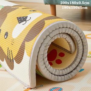 아기 놀이 매트, 아동 안전 러그, 두께 2가지 선택 가능, 아기 활동 체육관, 아기 기어다니는 놀이 매트, 카펫, 접이식