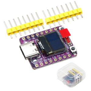 ESP32-C3 0.42인치 OLED 백색광 디스플레이 개발 보드 Arduino용 WiFi Bluetooth 호환 세라믹 안테나 Type-C ESP32