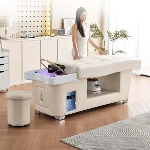 일본 헤드 스파 샴푸 기계 장비 태국 온수기 연무 물 순환 침대 가구 WKXYF