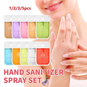 1-5pcs 강력한 손 세척 스프레이 보습 비누 휴대용 안전 신뢰할 수있는 청소 손 소독제 스프레이 알코올 무료 45ML
