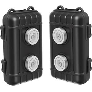 차량 하부에 숨기는 자석 키 홀더, 실내외 보관용 자석 키 박스, 방수 키 숨김함 (차량 하단에 부착)