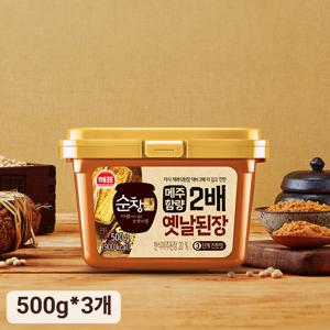 [사조공식샵] 순창궁 옛날 된장 500g * 3개