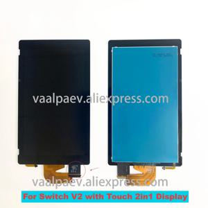 Ns 스위치 V1 V2 용 교체 LCD LCD 화면 디스플레이 콘솔 액세서리 유지 보수 교체 용 NEW