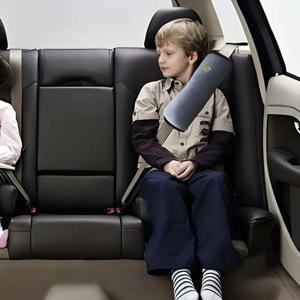 차량용 헤드레스트 수면 베개 - 어린이 낮잠용 어깨 벨트 패드, 어린이용 차량 목 베개 지지 커버