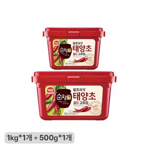 [사조공식샵] 태양초 골드 고추장 1kg*1개/500g*1개_V
