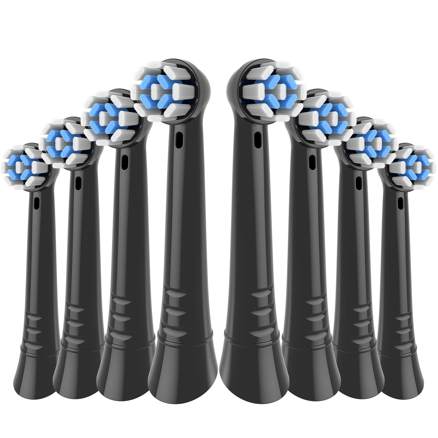 4/8/12/16팩 교체용 칫솔모, 오랄비 iO 호환, 오랄비 iO 2/3/4/5/6/7/8/9/10/7G 시리즈용 칫솔모