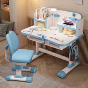 75x105cm 소녀/소년 조정 가능한 학생 책상 의자 어린이 학습 책상 학생 책상 어린이 집 책상 의자 세트