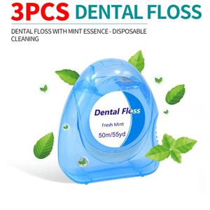6PCS/3PCS/1PC 페퍼민트 치실 롤 - 구강 도구 청소 - 치실 스틱 성인용 홈 세트 - 컴팩트하고 편리함