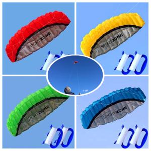 대형 250cm 스포츠 카이트, 듀얼 라인 파워 카이트, 야외 장난감, 해변 카이트 보드, 윈드 카이트, 카이트서핑, 립스탑 나일론