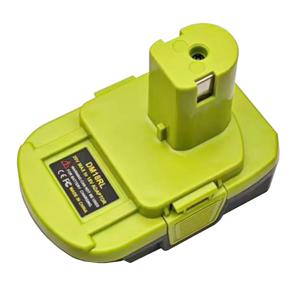 디월트용 DM18RL 어댑터 컨버터, 밀워키18V 리튬이온 배터리용, 라이오비 18V P108 리튬 배터리 공구 드릴용