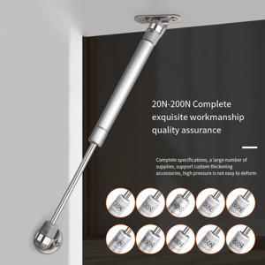 유압 캐비닛 도어 가스 스프링 경첩 2KG-20KG 주방 찬장 뚜껑 지원 스트럿 박스 가구 하드웨어