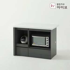 장인가구 아이브 제스트S 대리석 홈바 수납 아일랜드 식탁 1200 오픈형