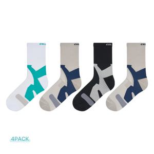 스포츠양말 4켤레 남자 러닝 등산 두꺼운 장목 중목 국산 양말
