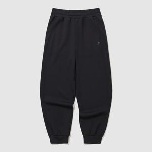 르꼬끄 우먼스 루즈핏 조거 모달 더블텐션 팬츠 QQ322OFP83-BLK