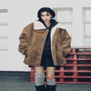 [정가 499000원]오버핏 스웨이드 무스탕 EMPCWOT020