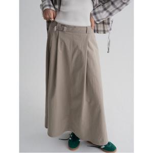 맥시 랭스 스커트 - 베이지 (125927MB1A)