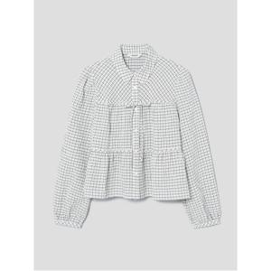 체크 캉캉 블라우스  아이보리 (355964LY20)