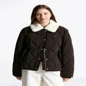 여성 쉐르파 코듀로이 다운점퍼 T32F6QJC22TWL1