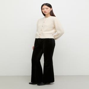 [쉬즈미스] 울 혼방 글리터 라운드넥 가디건 SSKCDP41060