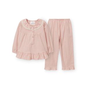 오르시떼 여아동 G123 네슬 긴소매 파자마 세트
