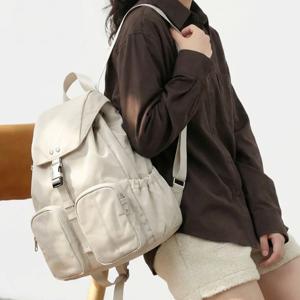 릴리프 스티치 백팩 M_여행용 도난방지 가방