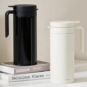 리본제이 무디타 304 스텐 보온 보냉 슬림 진공 주전자 1.5L / 대용량 보온병 테이블팟 저그