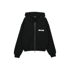 르 후디 집 그로스 그레인 후드집업 블랙 24HHOM00257AJ00126-990