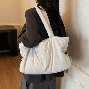 [브리치]  / 여성용 구름 스트링 빅 패딩백