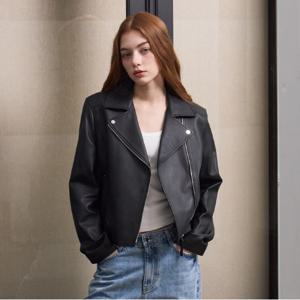 [최초가329,000]클래식 램스킨 라이더 자켓_KSJK240816