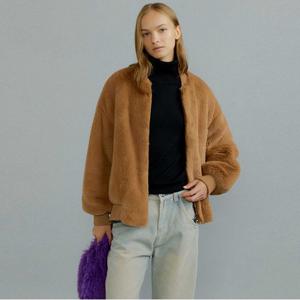 [최초가328,000]피오 오버핏 집업 퍼 점퍼_MW5WJP02X